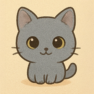 Russian Blue Cat (INFP)